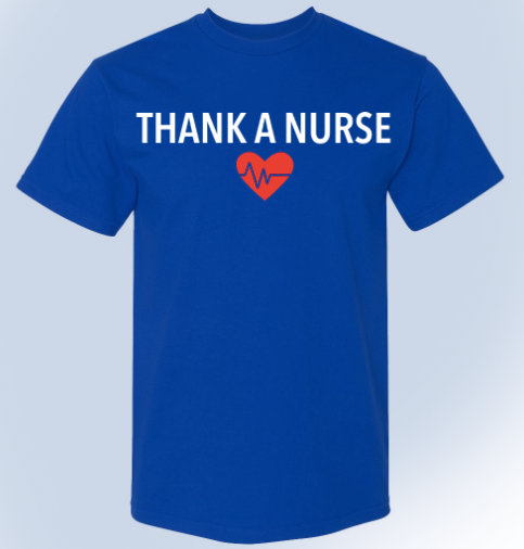 Thank A Nurse (blue)